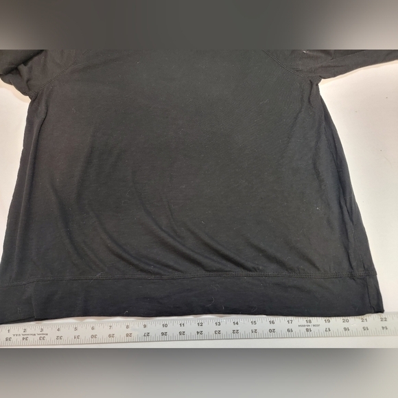 MICHAEL LAUREN Calvin along Sleeve Black Vintage pullover, Ribbed cuffs and hem - Picture 2 of 9